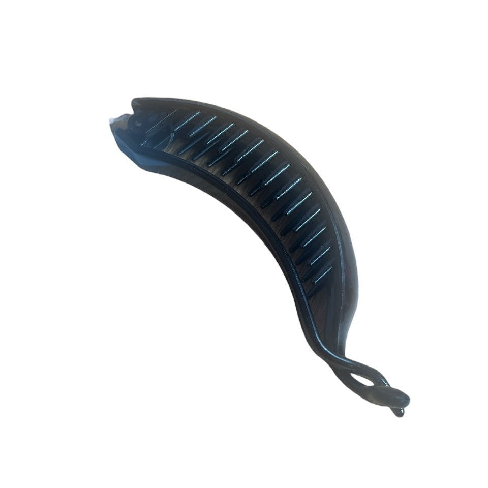 Black Banana Fish Hair Grip Clip 10cm | Why Not Shop