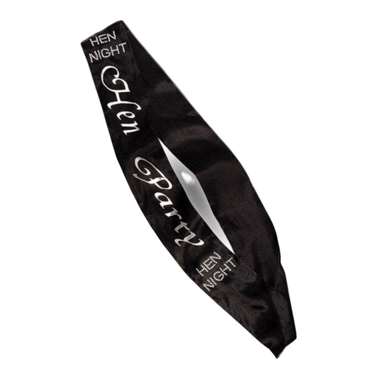 Black Satin And Diamante Hen Party Sashes | Merthyr Tydfil | Why Not Shop Online