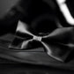 Black Satin Bow Tie Adjustable | Why Not Shop