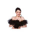 Black Feather Boas 60gm 1.7m