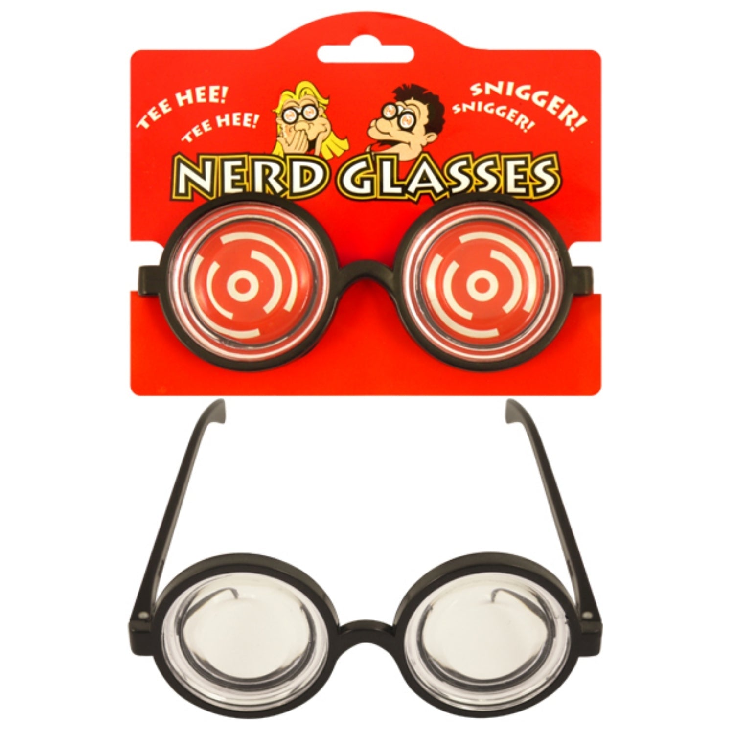 Black Plastic Nerds Glasses | Why Not Shop