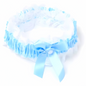 Blue & White Ribbon Garter With Pearl Bead And Bow | Merthyr Tydfil | Why Not Shop Online