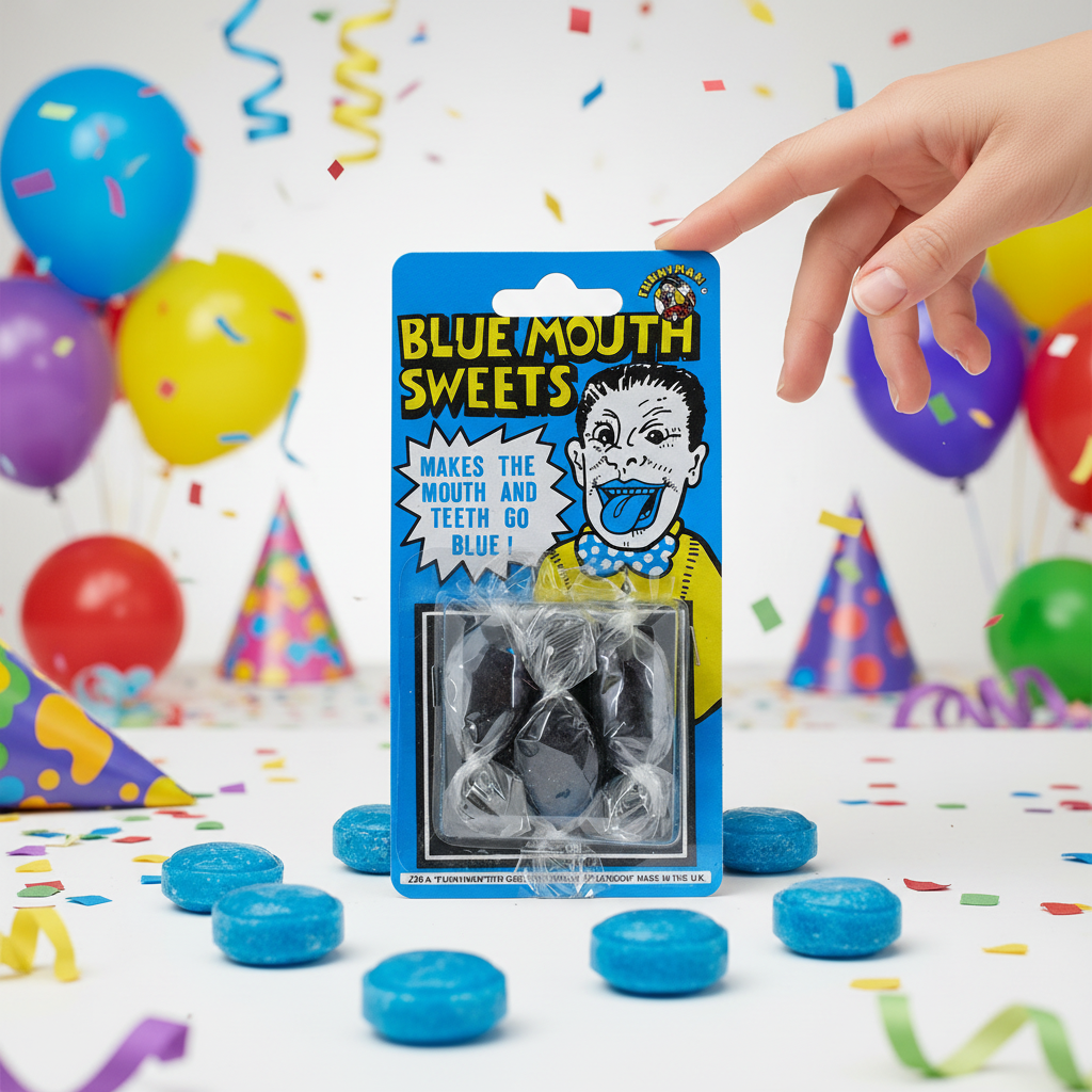 Blue Mouth Sweets Pack Of 3 | Merthyr Tydfil | Why Not Shop Online