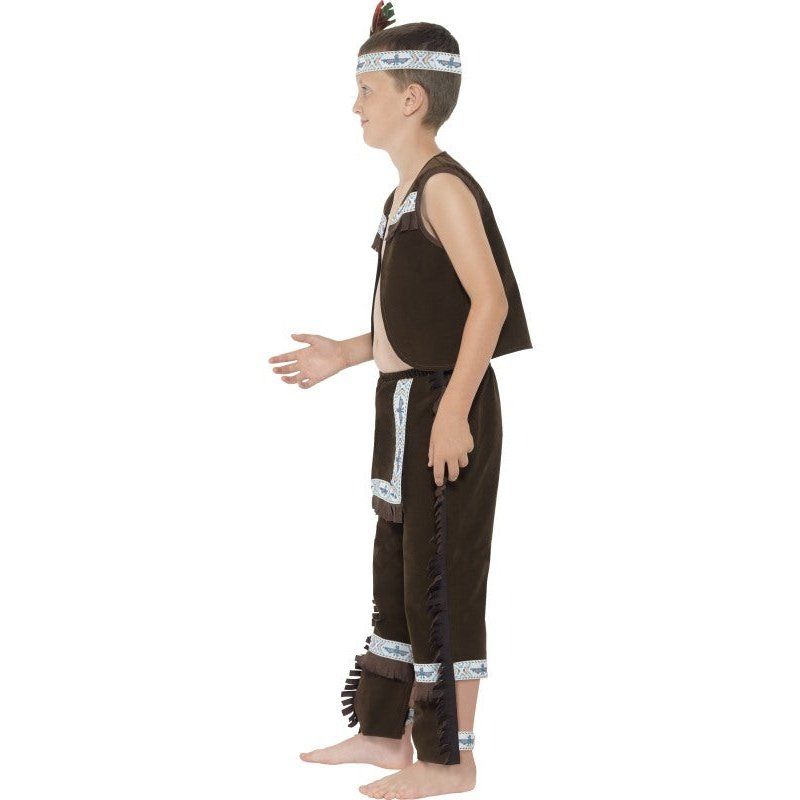 Boys Indian Boy Fancy Dress Costume, Brown Medium 7-9 Years | Merthyr Tydfil | Why Not Shop Online