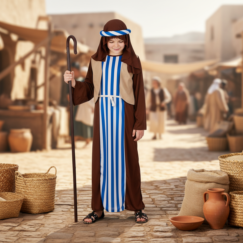 Boys Joseph Nativity Fancy Dress Costume | Merthyr Tydfil | Why Not Shop Online