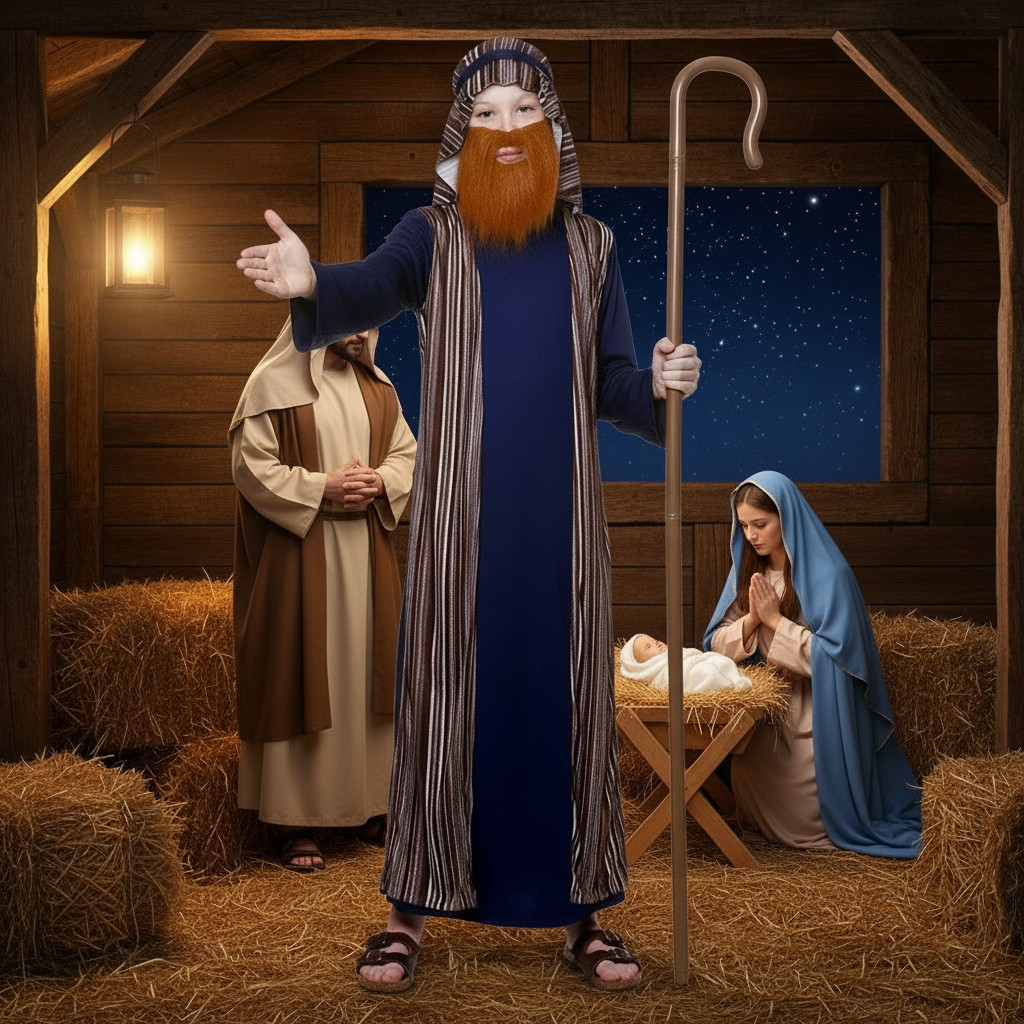 Boys Shepherd Nativity Fancy Dress Costume | Merthyr Tydfil | Why Not Shop Online