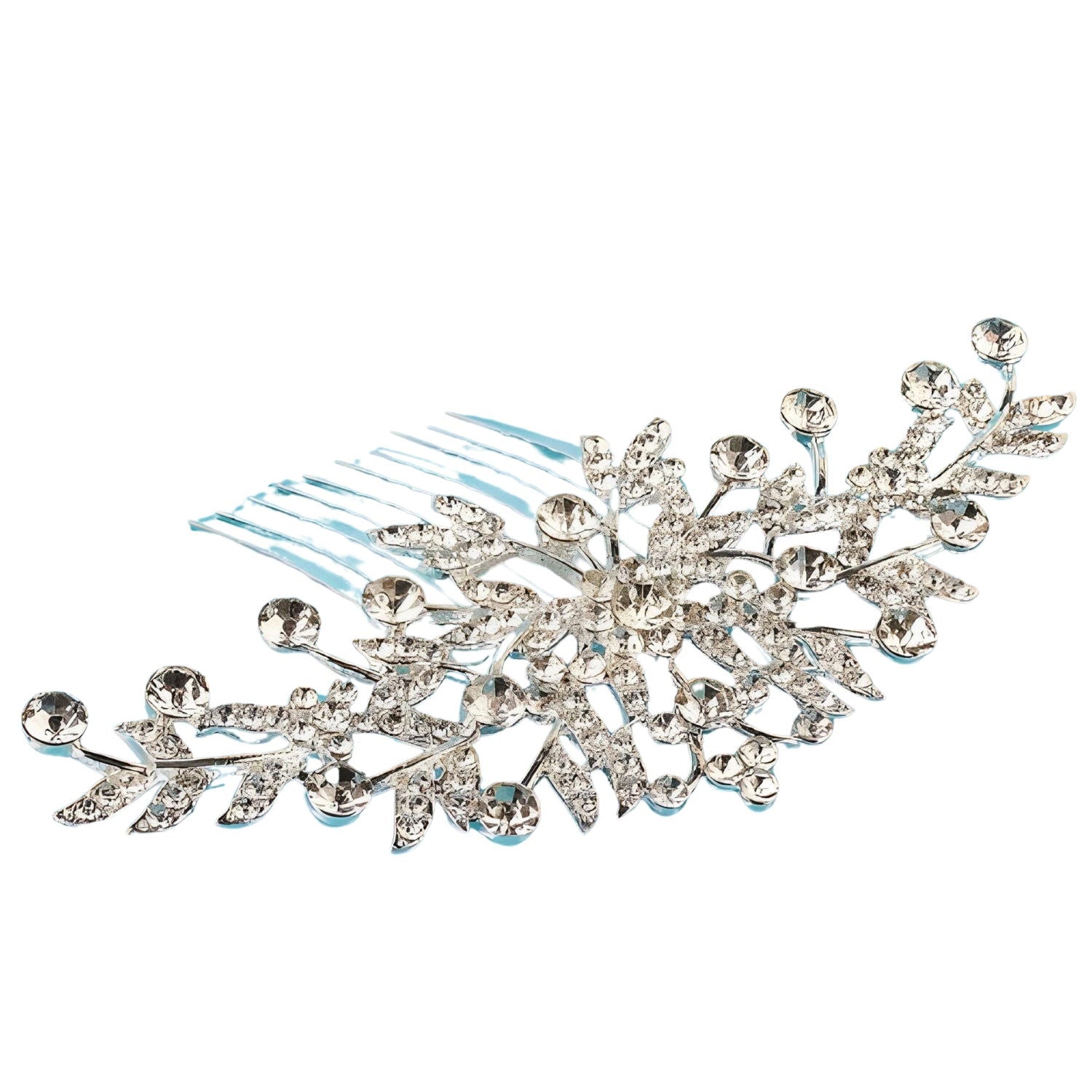 Bridal Headpiece Rhinestone Tiara Hair Comb | Why Not Shop