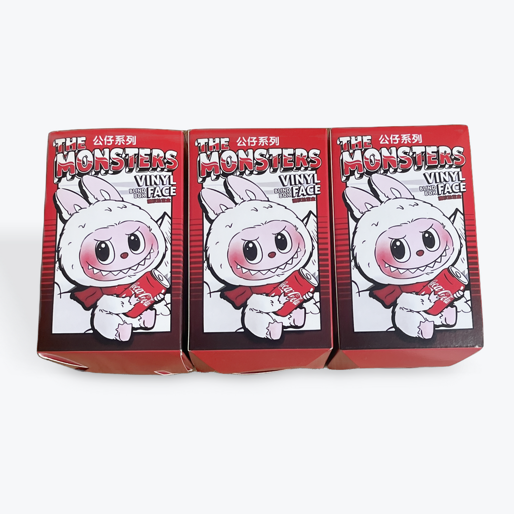 Genuine Coca Cola Series Vinyl Face Labubu Dolls Keyring With Coca Cola Strap | Merthyr Tydfil | Why Not Shop Online
