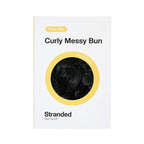 Heat Resistant Curly Messy Hair Bun - 1 Black Magic