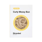 Heat Resistant Curly Messy Hair Bun Soft Warm Blonde - 101 New Love