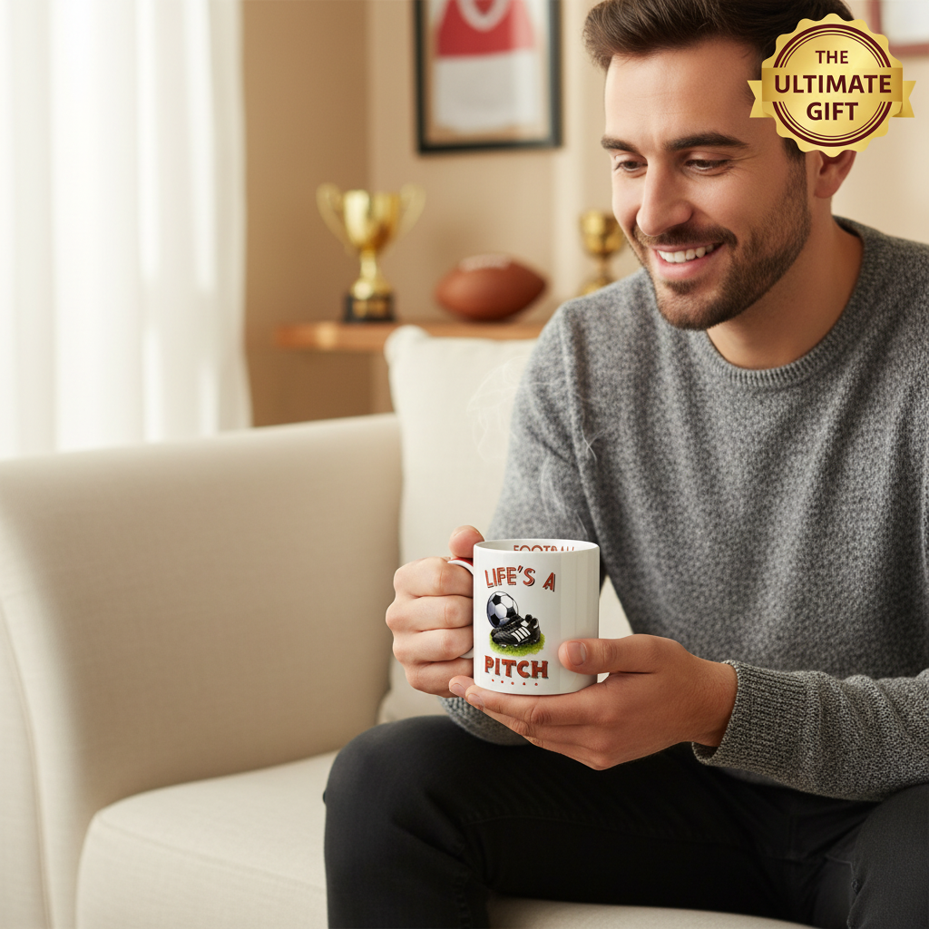 Cheeky Sport Mug Football - Why Not Shop