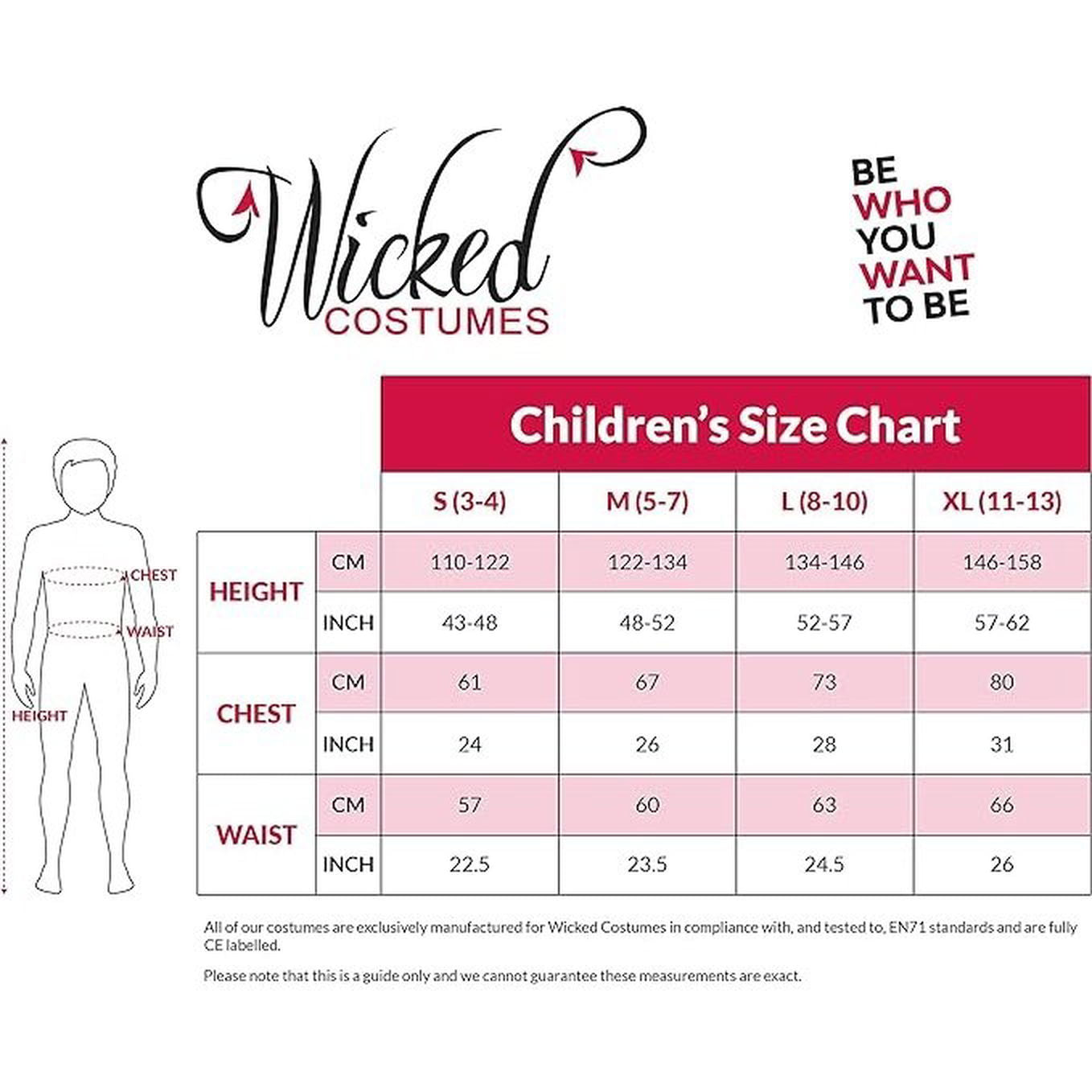 Childrens Deluxe Wizards Robe Red And Black One Size Fits Up To Age 10 | Why Not Shop