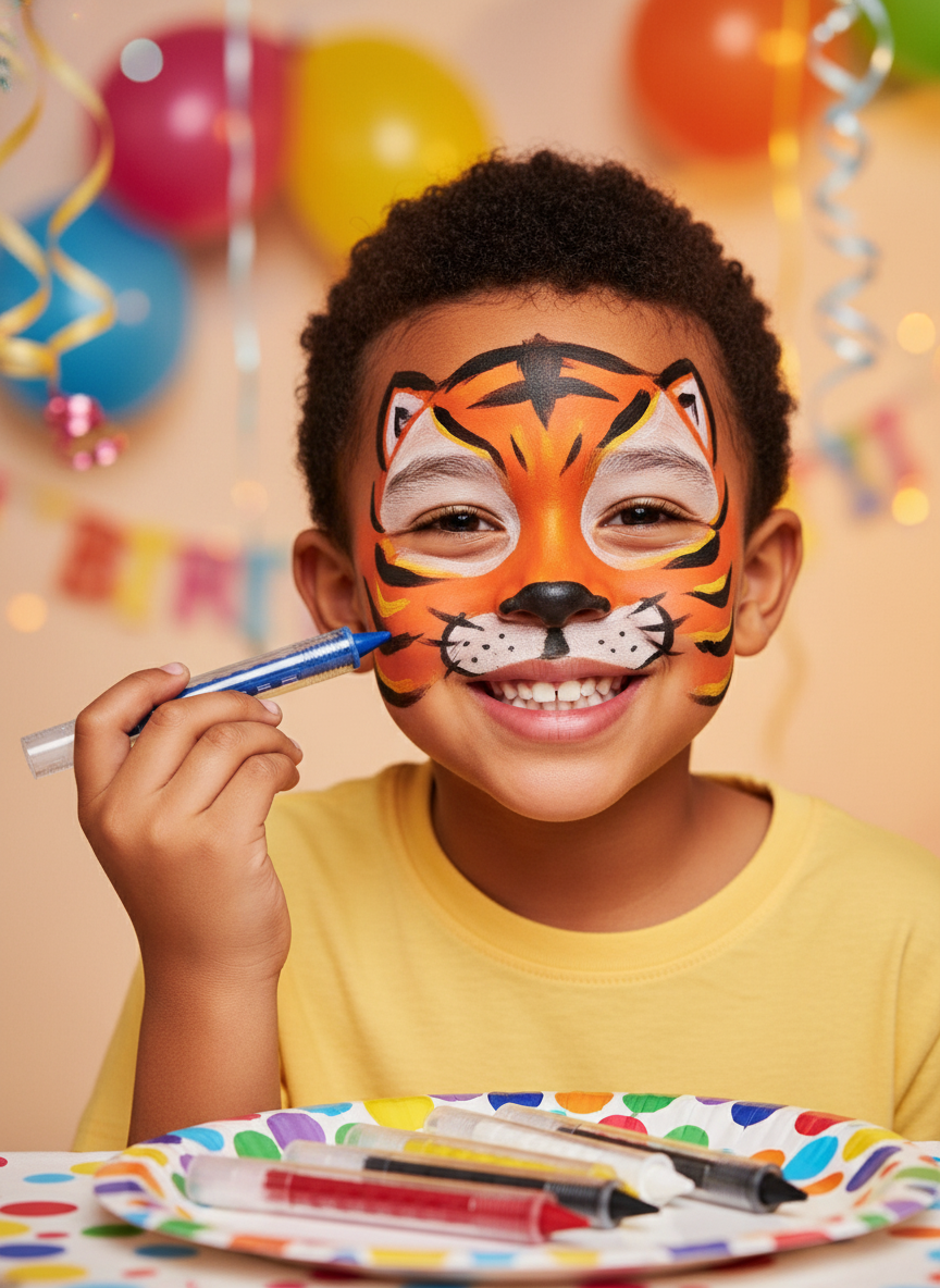 Childrens Push Up Face Paint Crayons Pack Of 5 Assorted Colours | Merthyr Tydfil | Why Not Shop Online