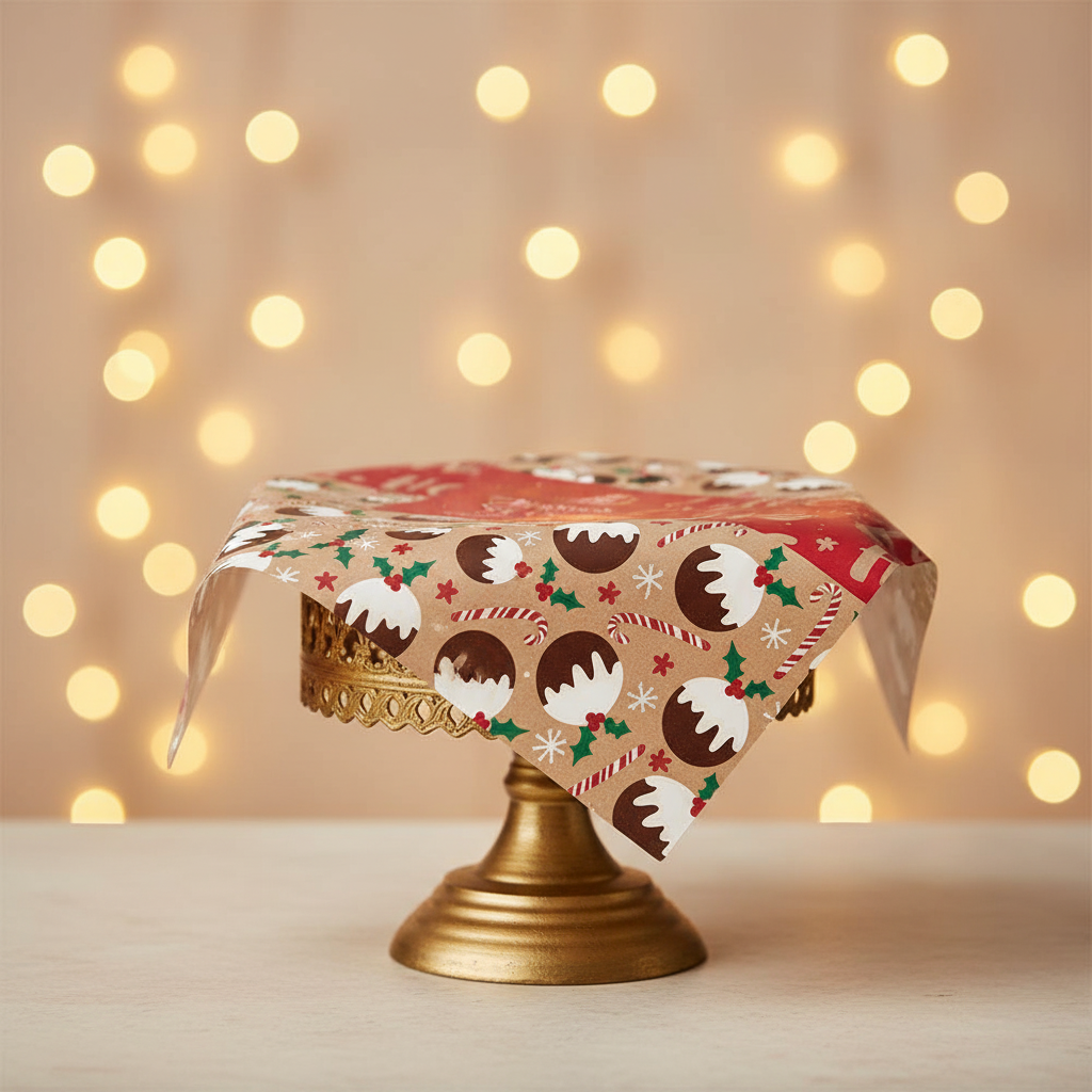 Christmas Wrapping Paper Flat Wrap 8 Sheets Assorted Designs | Merthyr Tydfil | Why Not Shop Online