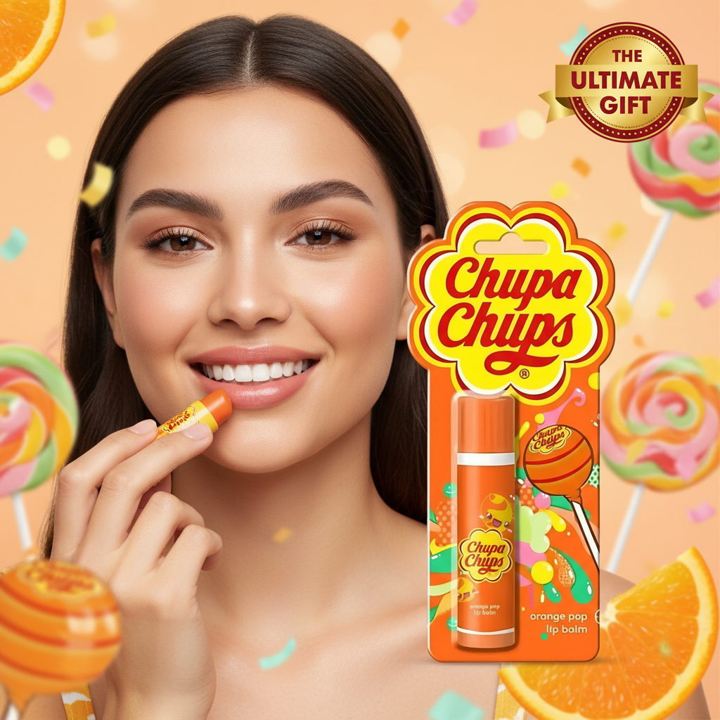 Chupa Chups Lip Balm Stick Juicy Orange | Merthyr Tydfil | Why Not Shop Online