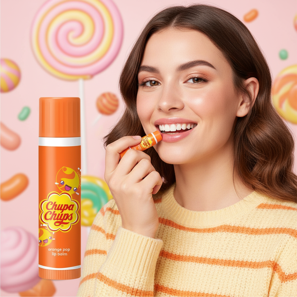 Chupa Chups Lip Balm Stick Juicy Orange | Merthyr Tydfil | Why Not Shop Online