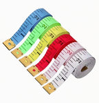Cloth Tape Measure 150 x 1cm Assorted Colours