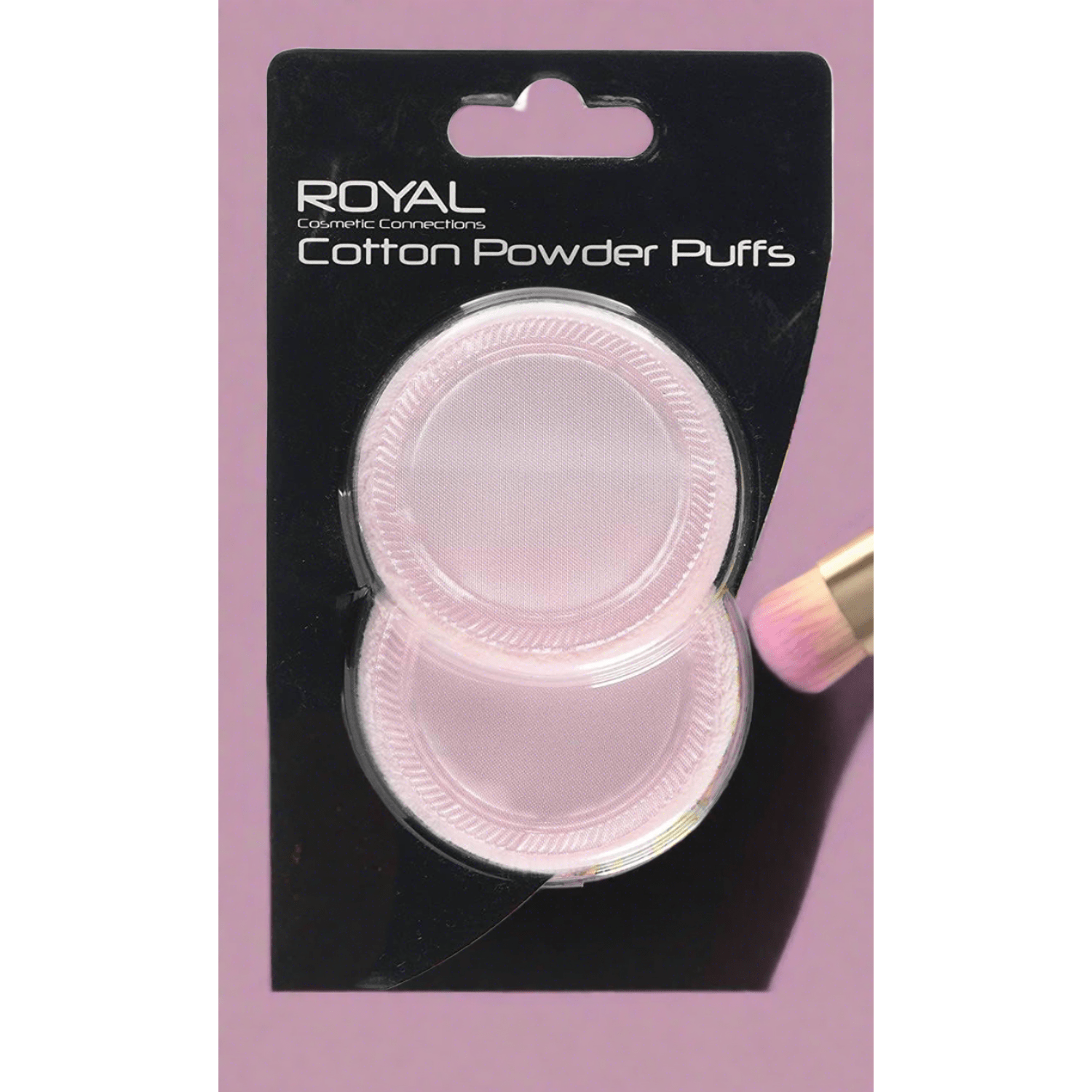 Cotton Face Powder Puffs Pack of 2 by Royal Cosmetics | Merthyr Tydfil | Why Not Shop Online