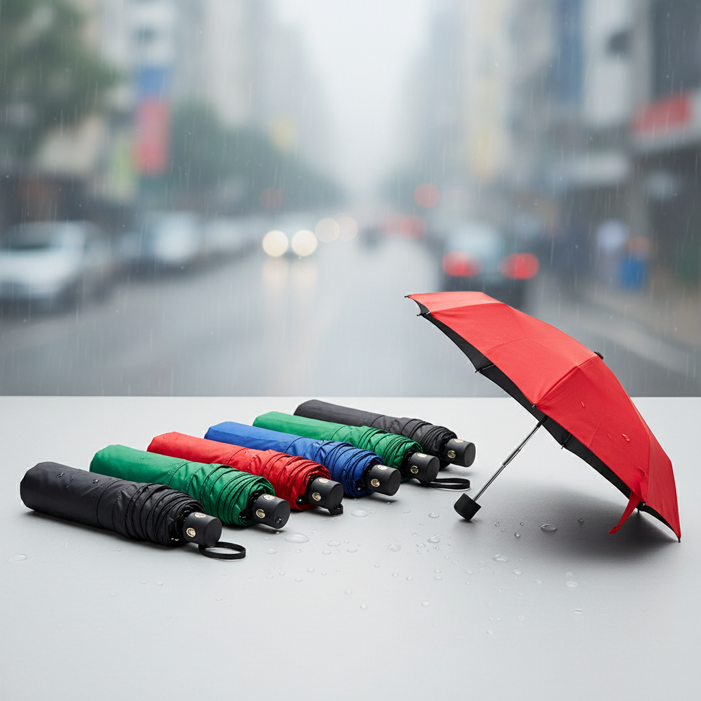 County Small Folding Umbrellas Assorted Colours | Merthyr Tydfil | Why Not Shop Online