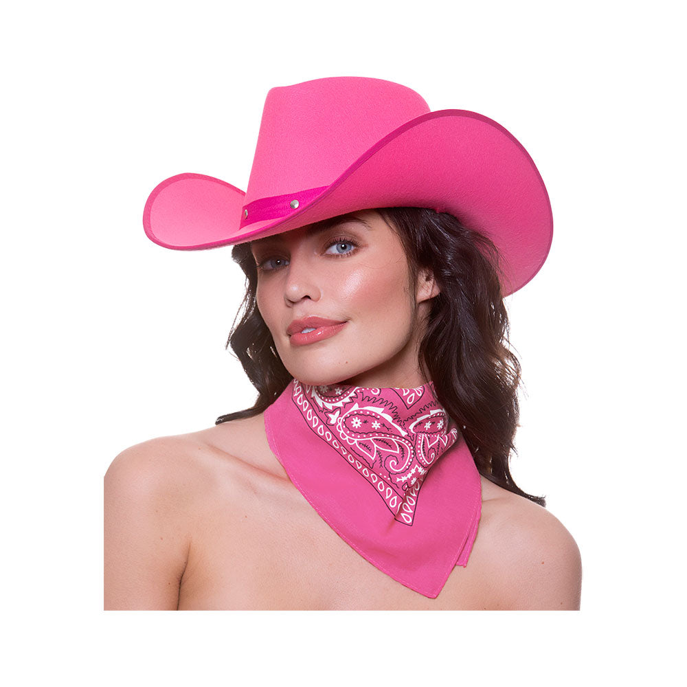 Cowboy/Cowgirl Bandana Pink