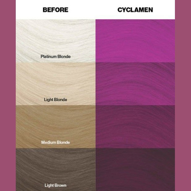 Crazy Color Semi Permanent Hair Dye - Cyclamen Number 41 100ml | Why Not Shop