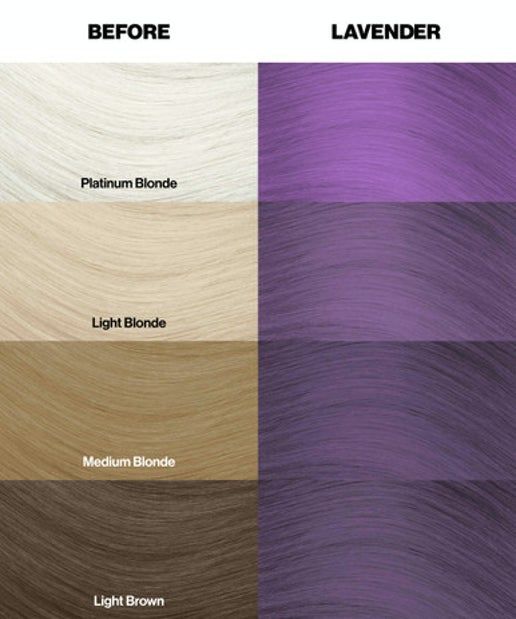 Crazy Color Semi Permanent Hair Dye - Lavender Number 54 100ml | Why Not Shop