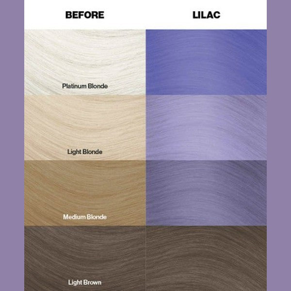 Crazy Color Semi Permanent Hair Dye - Lilac Number 55 100ml | Why Not Shop
