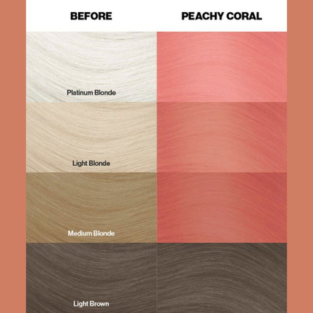 Crazy Color Semi Permanent Hair Dye - Peachy Coral Number 70 100ml | Why Not Shop
