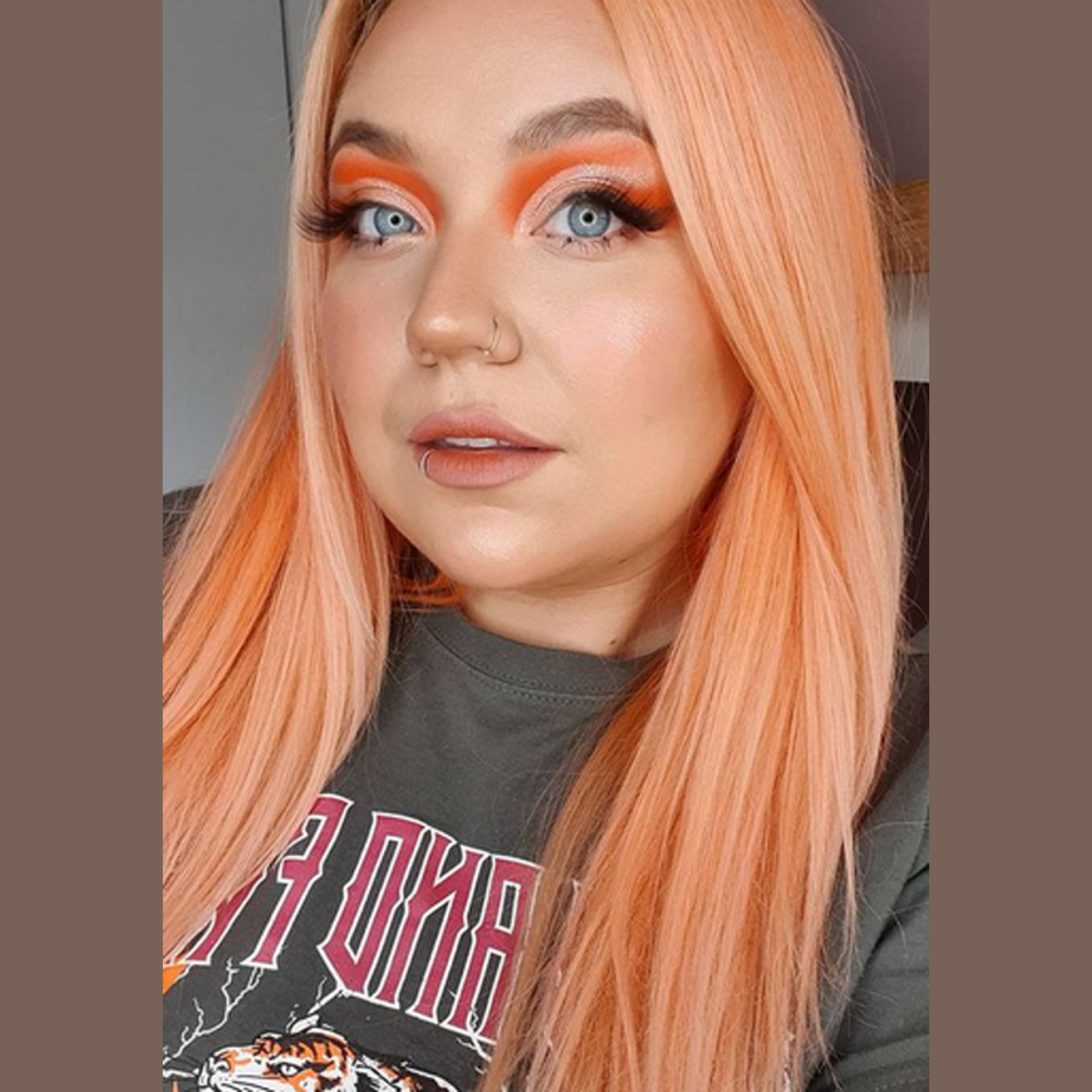 Crazy Color Semi Permanent Hair Dye - Peachy Coral Number 70 100ml | Why Not Shop