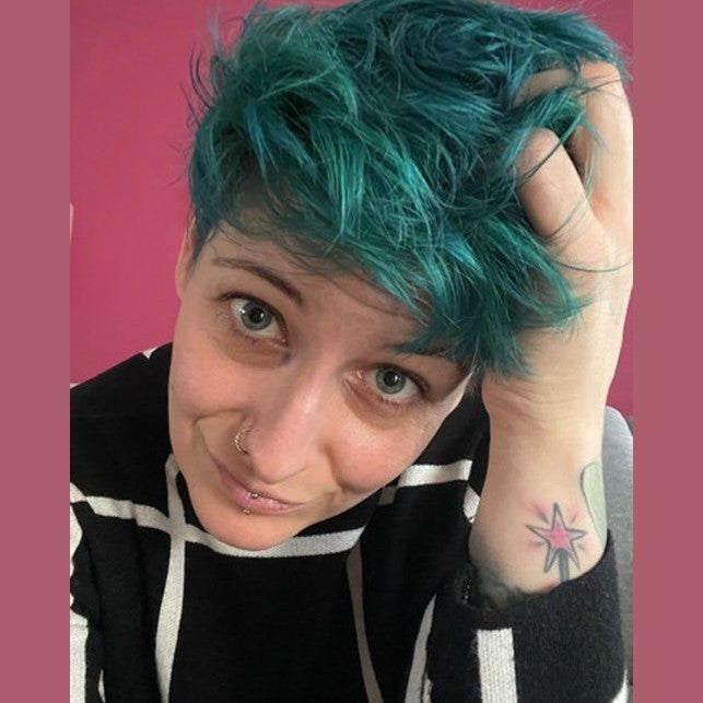 Crazy Color Semi Permanent Hair Dye - Peacock Blue Number 45 100ml | Why Not Shop
