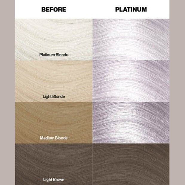 Crazy Color Semi Permanent Hair Dye - Platinum Number 28 100ml | Why Not Shop