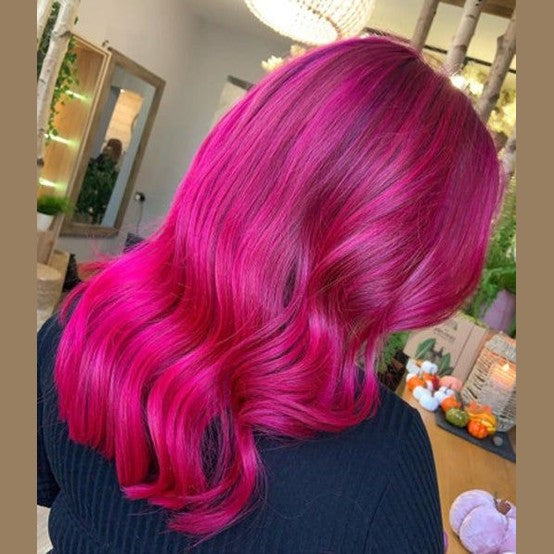 Crazy Color Semi Permanent Hair Dye - Rebel UV Neon Pink Number 78 100ml | Why Not Shop