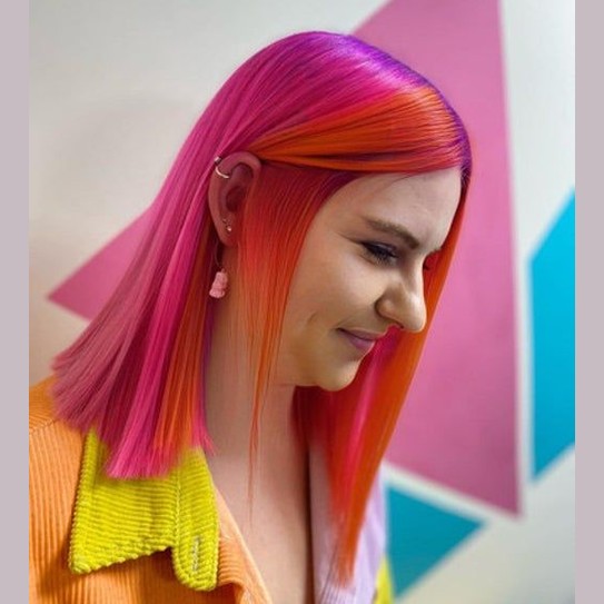 Crazy Color Semi Permanent Hair Dye - Rebel UV Neon Pink Number 78 100ml | Why Not Shop