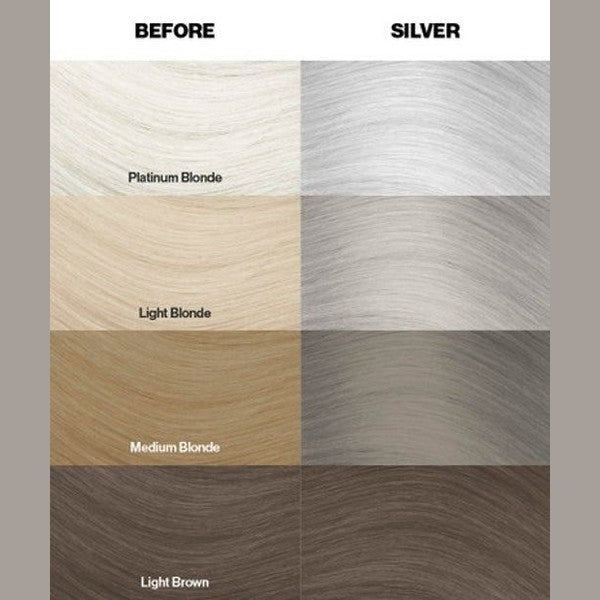 Crazy Color Semi Permanent Hair Dye - Silver Number 027 100ml | Why Not Shop