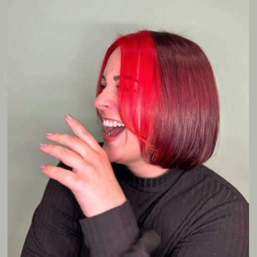 Crazy Color Semi Permanent Hair Dye - Vermillion Red Number 40 100ml | Why Not Shop