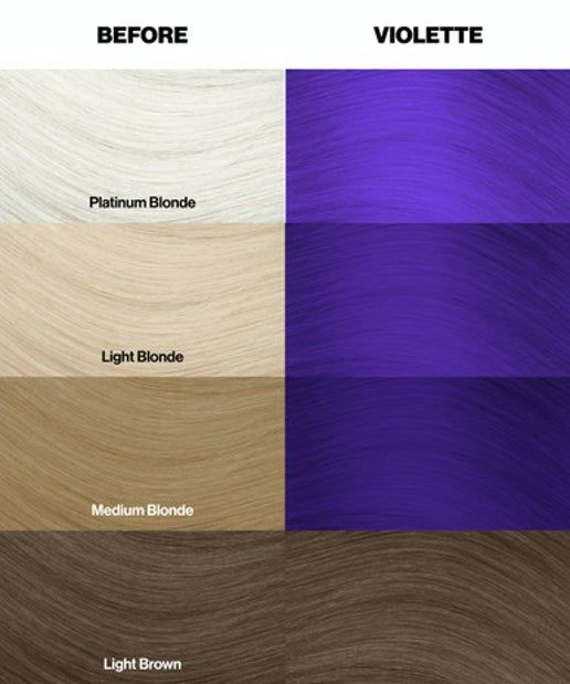 Crazy Color Semi Permanent Hair Dye - Violette Number 43 100ml | Merthyr Tydfil | Why Not Shop Online