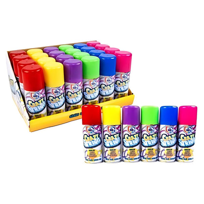 Crazy Silly String Cans Assorted Colours 1.8oz | Merthyr Tydfil | Why Not Shop Online