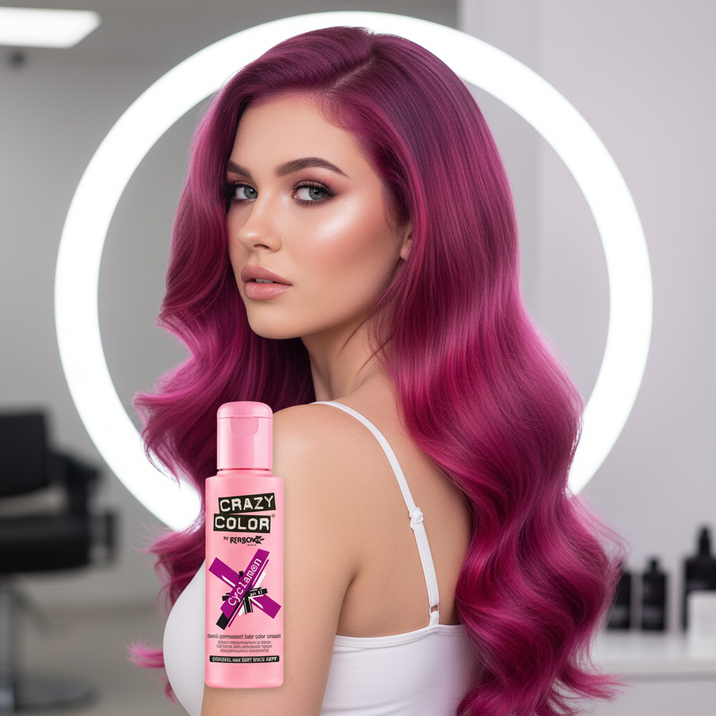 Crazy Color Semi Permanent Hair Dye - Cyclamen Number 41 100ml | Merthyr Tydfil | Why Not Shop Online
