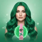 Crazy Color Emerald Green Semi-Permanent Hair Dye 100ml - Why Not Shop