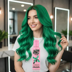Crazy Color Emerald Green Semi-Permanent Hair Dye 100ml - Why Not Shop