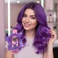 Crazy Color Hot Purple Semi-Permanent Hair Dye 100ml - Why Not Shop