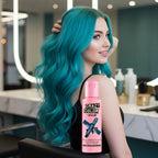 Crazy Color Peacock Blue Semi-Permanent Hair Dye 100ml - Why Not Shop