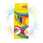 Cre8 Colouring Pencils Assorted Colours 12 Pack - Why Not Shop