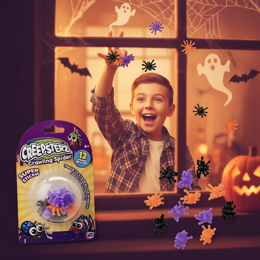 Creepsters Sticky Crawling Spiders