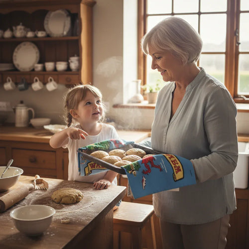 Cyrmu Wales Map Design Tea Towels - Why Not Shop