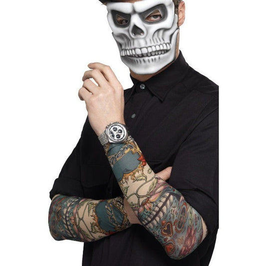 Day of the Dead Tattoo Sleeves, Multi-Coloured | Merthyr Tydfil | Why Not Shop Online