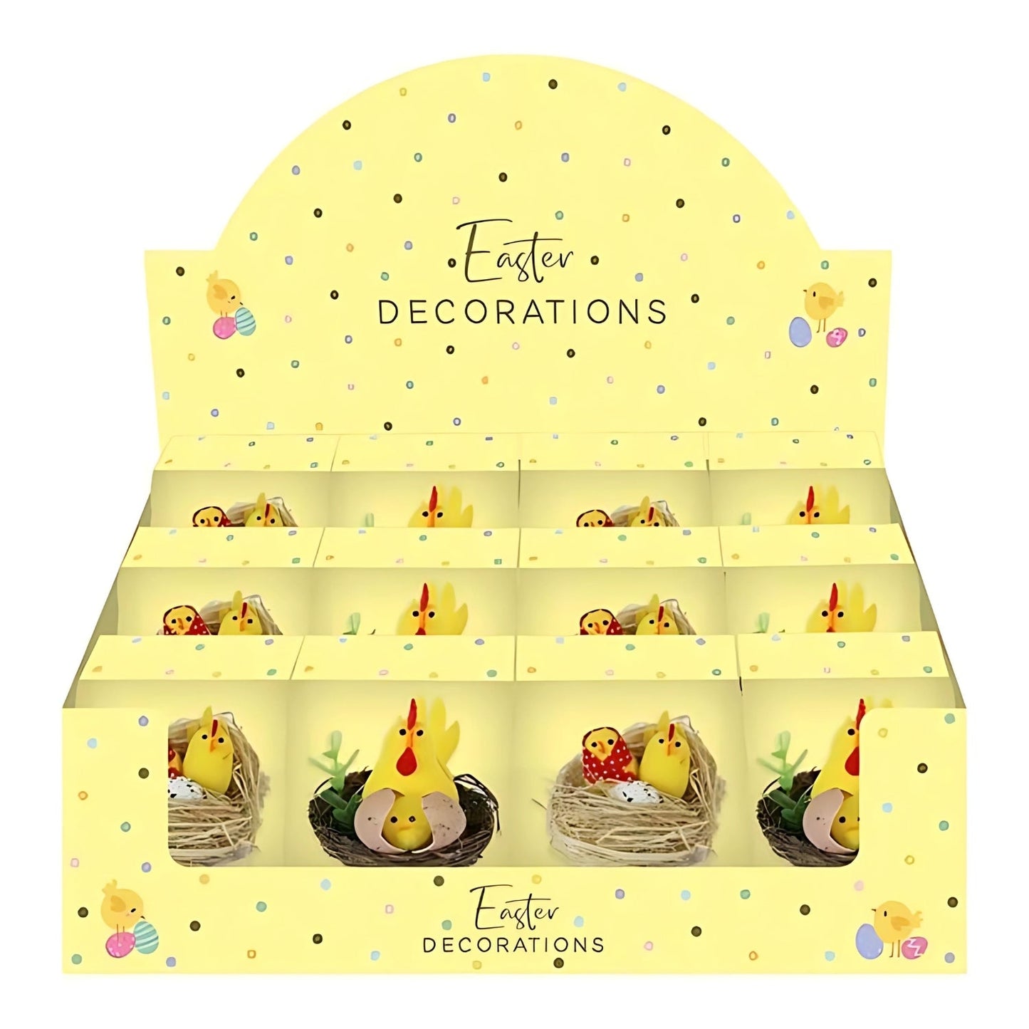 Easter Chicks In Baskets - Easter Decorations | Merthyr Tydfil | Why Not Shop Online