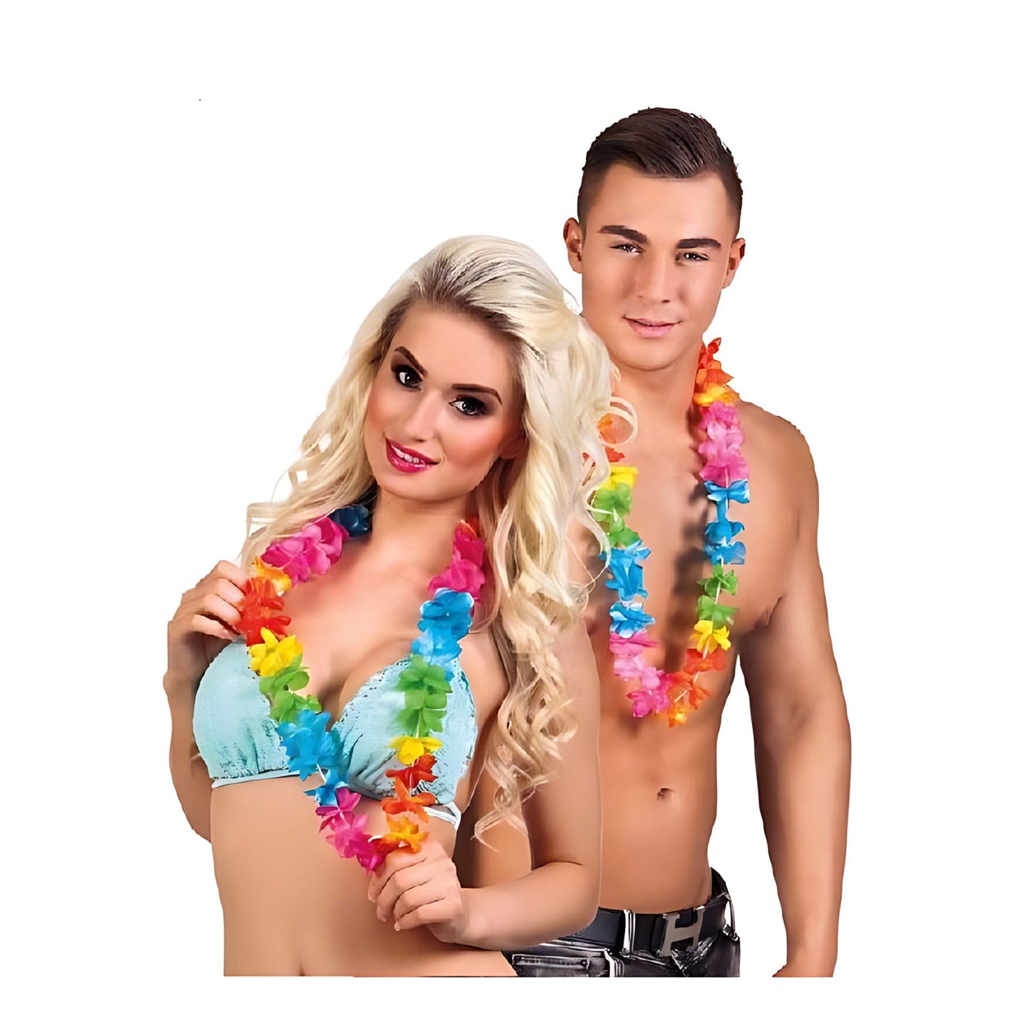 Elena Hawaiian Lei Multi-Coloured 40 Inches | Why Not Shop