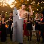 Funny Shark Adults Fancy Dress Costume One Size