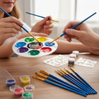 Face Painting Brushes Pack Of 10 - Why Not Shop